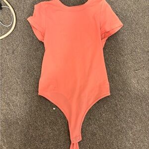 Wild Fable Pink Bodysuit Top